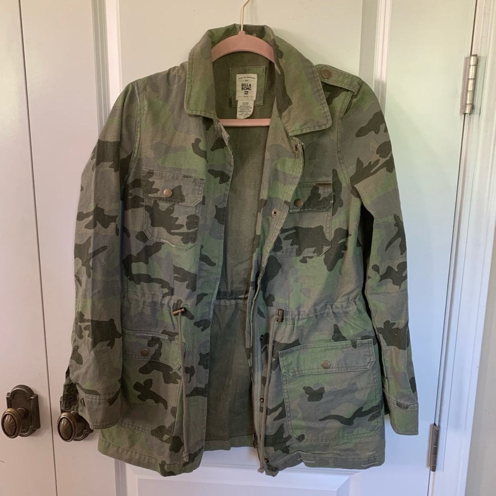 Billabong Camo Army Jacket